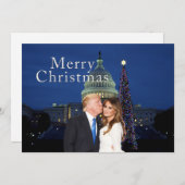 Frohe Weihnachten aus Donald und Melania (Vorne/Hinten)