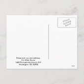 Frohe Weihnachten aus Donald und Melania (Rückseite)