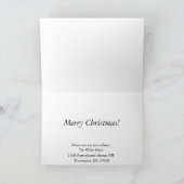 Frohe Weihnachten aus Donald und Melania (Innenseite)