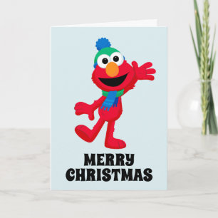Frohe Weihnachten aus Elmo Karte