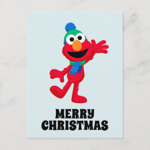 Frohe Weihnachten aus Elmo Postkarte