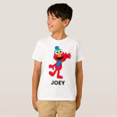Frohe Weihnachten aus Elmo T-Shirt (Vorne ganz)