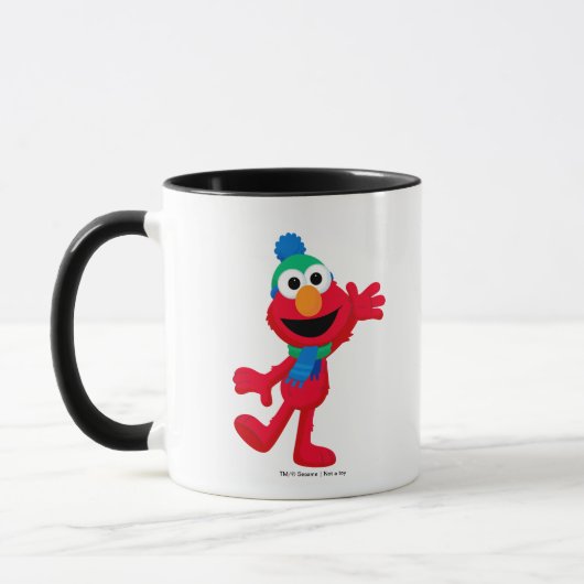 Frohe Weihnachten aus Elmo Tasse (Links)