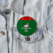 Frohe Weihnachten aus Florida Button (Beispiel)