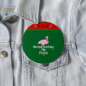 Frohe Weihnachten aus Florida Button (Beispiel)