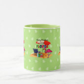 Frohe Weihnachten aus Florida, farbenfrohe Gestalt Tasse (Zentrum)