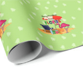 Frohe Weihnachten aus Florida Geschenkpapier (Rolleneckpunkt)