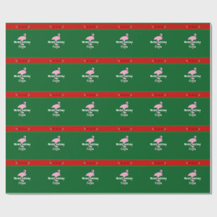 Frohe Weihnachten aus Florida Geschenkpapier