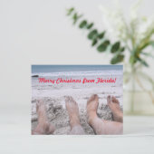 Frohe Weihnachten aus Florida lustig (Stehend Vorderseite)