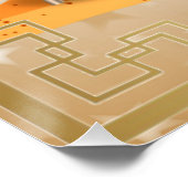 Frohe Weihnachten aus Florida Poster (Ecke)