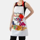 Frohe Weihnachten aus Florida Schürze (InSitu)