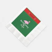 Frohe Weihnachten aus Florida Serviette (Ecke)