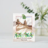 Frohe Weihnachten aus Georgia Trinity Church (Stehend Vorderseite)