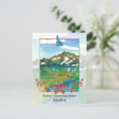 Frohe Weihnachten aus Idaho Sawzahngebirge Kühe (Stehend Vorderseite)