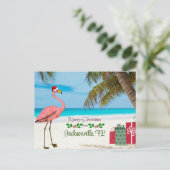 Frohe Weihnachten aus Jacksonville, FL (Stehend Vorderseite)