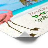 Frohe Weihnachten aus Jacksonville, FL Poster (Ecke)