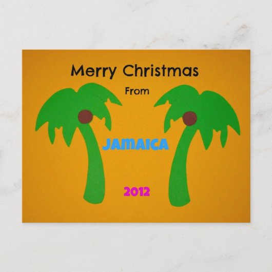 Frohe Weihnachten aus Jamaika 2012 (Vorderseite)