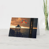 Frohe Weihnachten aus Jamaika Karte (Vorderseite)