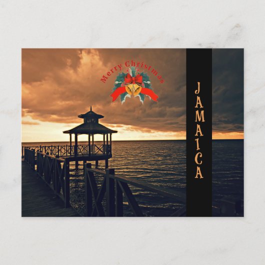 Frohe Weihnachten aus Jamaika Postkarte (Vorderseite)