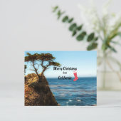 Frohe Weihnachten aus Kalifornien (Stehend Vorderseite)