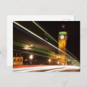 Frohe Weihnachten aus London Big Ben Postcard Postkarte (Vorne/Hinten)