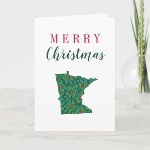 Frohe Weihnachten aus Minnesota Karte