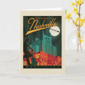 Frohe Weihnachten aus Nashville Karte (Gelbe Blume)