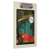 Frohe Weihnachten aus Nashville Klemmbrett (Rechts)