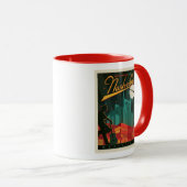 Frohe Weihnachten aus Nashville Tasse (VorderseiteRechts)