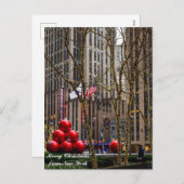 Frohe Weihnachten aus New York (Vorne/Hinten)