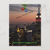 Frohe Weihnachten aus New York City (Vorderseite)