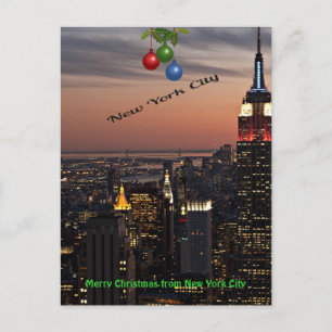 Frohe Weihnachten aus New York City