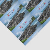 Frohe Weihnachten aus Oahu, Hawaii Seidenpapier (Ausschnitt)