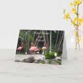 Frohe Weihnachten aus Orlando Karte (Gelbe Blume)