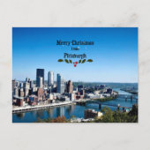 Frohe Weihnachten aus Pittsburgh (Vorderseite)