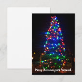 Frohe Weihnachten aus Prestwich (Vorne/Hinten)