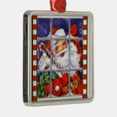 Frohe Weihnachten aus Santa Ornament (Rechts)