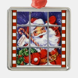 Frohe Weihnachten aus Santa Ornament