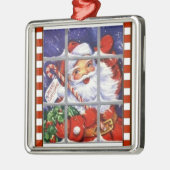 Frohe Weihnachten aus Santa Ornament (Links)