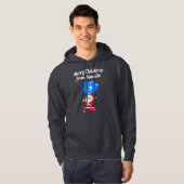 Frohe Weihnachten aus Somlia Hoodie (Vorne ganz)