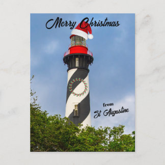Frohe Weihnachten aus St. Augustine FL Leuchtturm