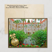 Frohe Weihnachten aus St. Augustine Florida (Vorne/Hinten)