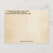 Frohe Weihnachten aus St. Augustine Florida (Rückseite)