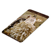 Frohe Weihnachten aus St. Augustine Florida Magnet (Linke Seite)