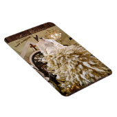 Frohe Weihnachten aus St. Augustine Florida Magnet (Rechte Seite)