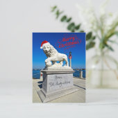 Frohe Weihnachten aus St. (Saint) Augustine Florid Postkarte (Stehend Vorderseite)