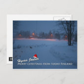 Frohe Weihnachten aus Suomi Finnland (Vorne/Hinten)