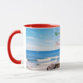 Frohe Weihnachten aus Tampa, FL Tasse (Links)
