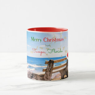 Frohe Weihnachten aus Tampa, FL Tasse