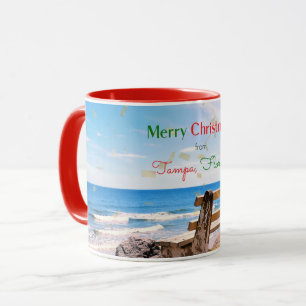 Frohe Weihnachten aus Tampa, FL Tasse